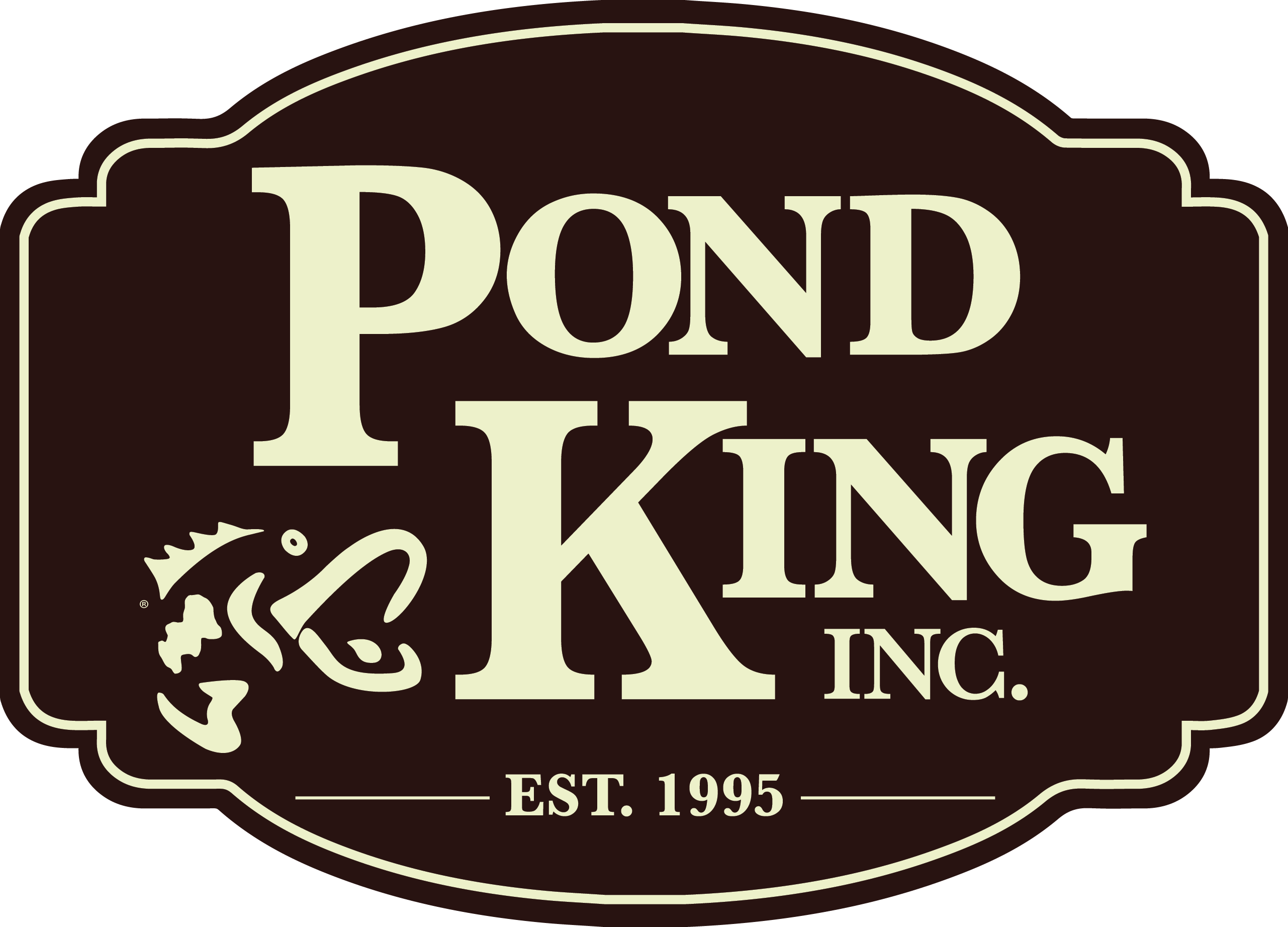 Pond King Logo Patch